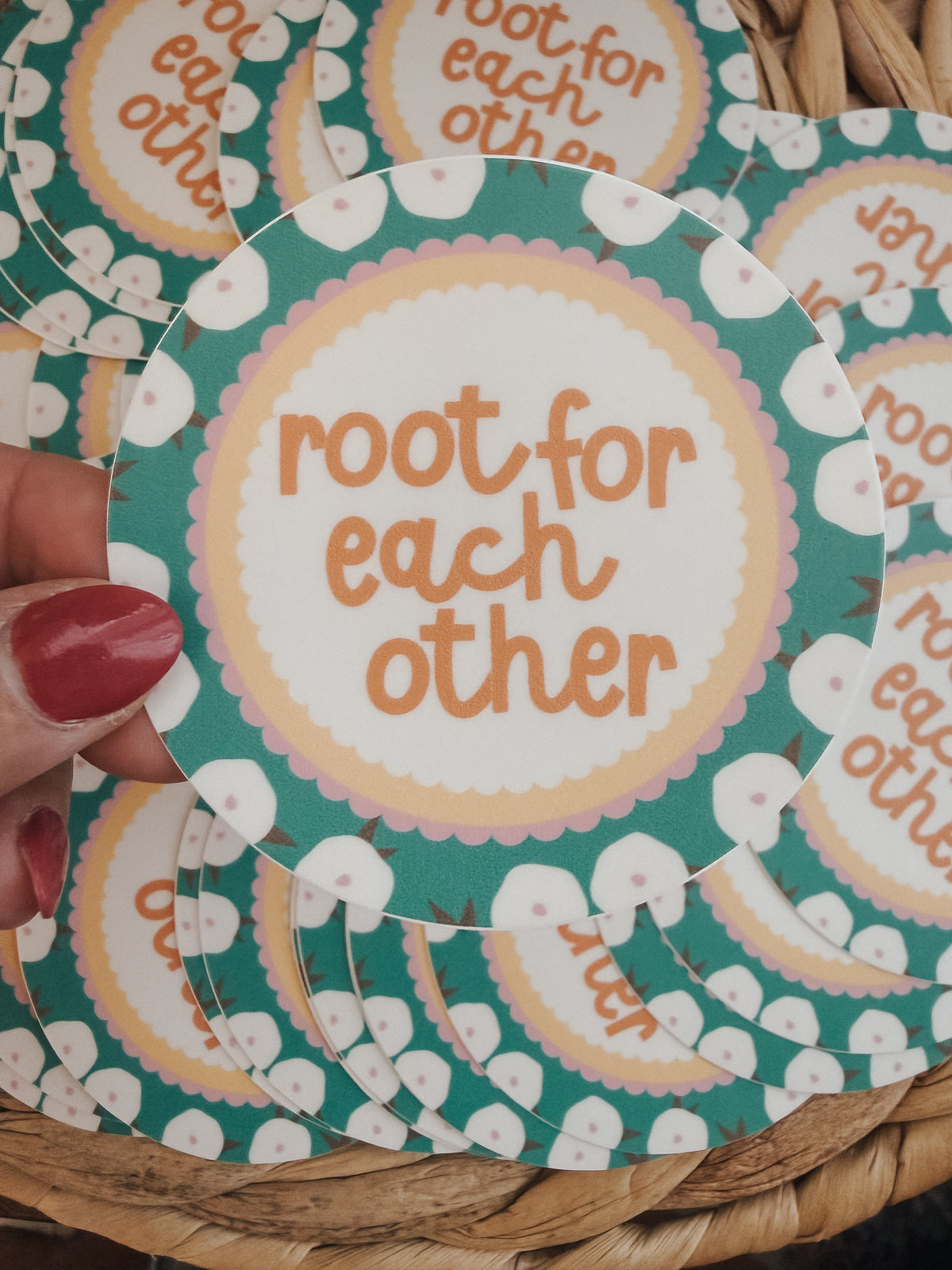 Root for each other | Sticker