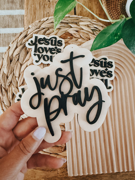 just pray | Magnet