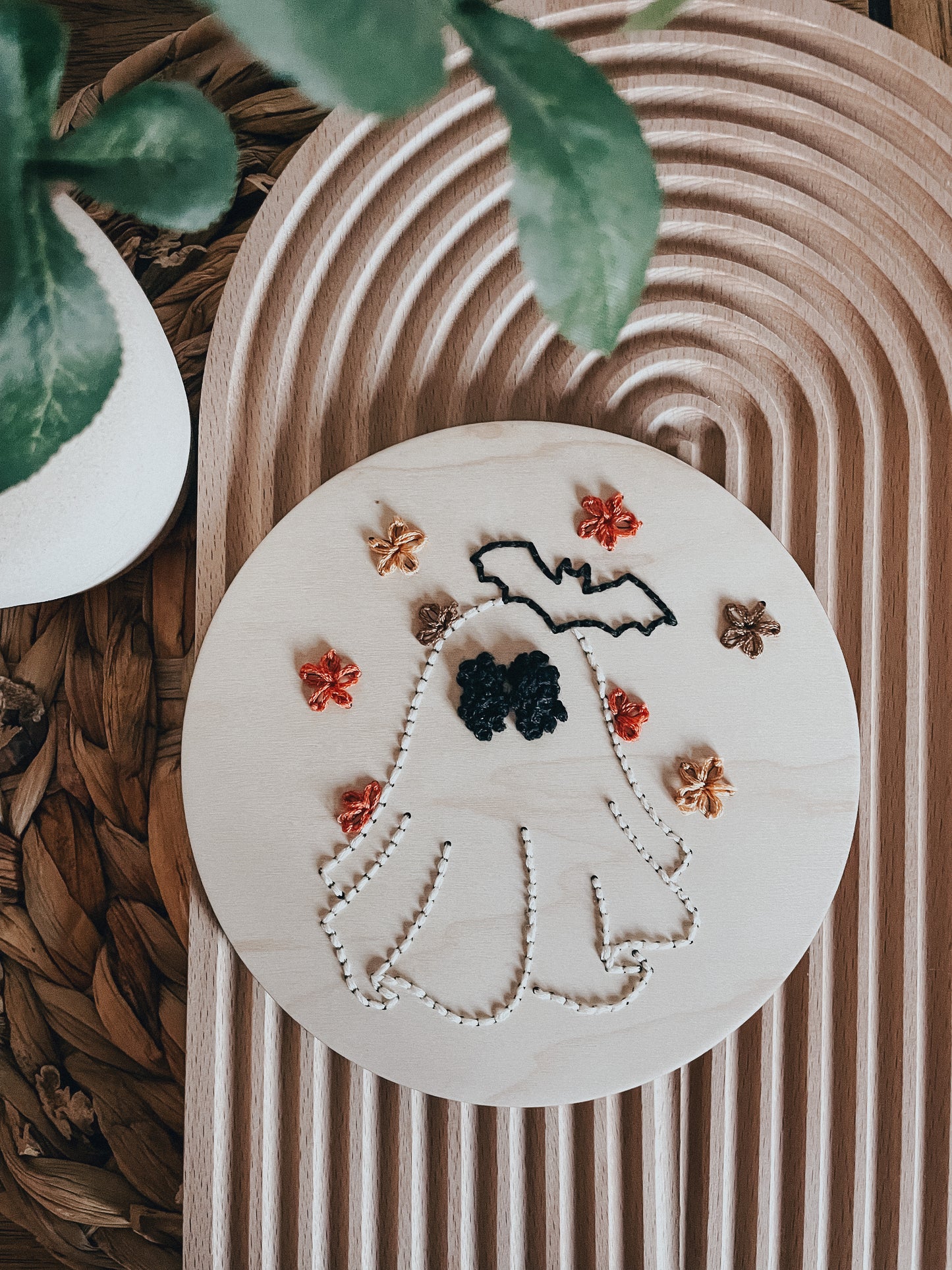 Ghostie Embroidery Kit