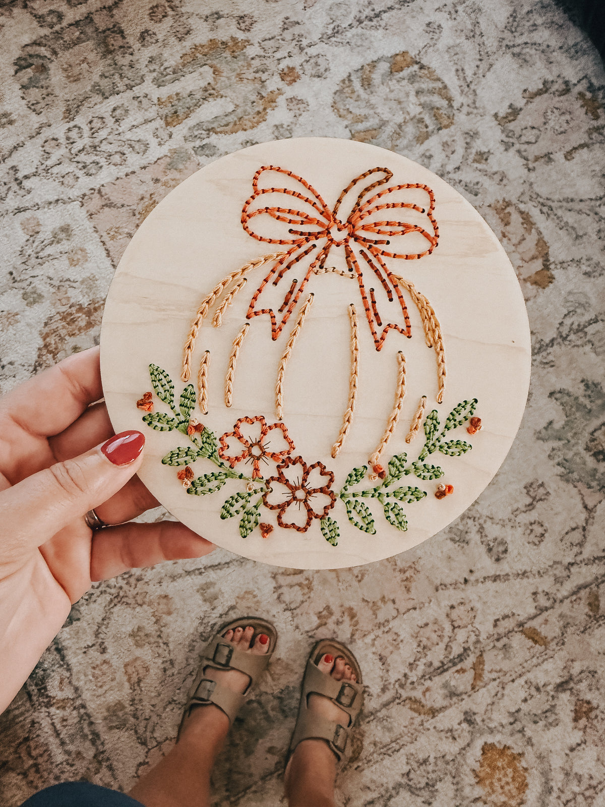 Fall Pumpkin | Embroidery Kit