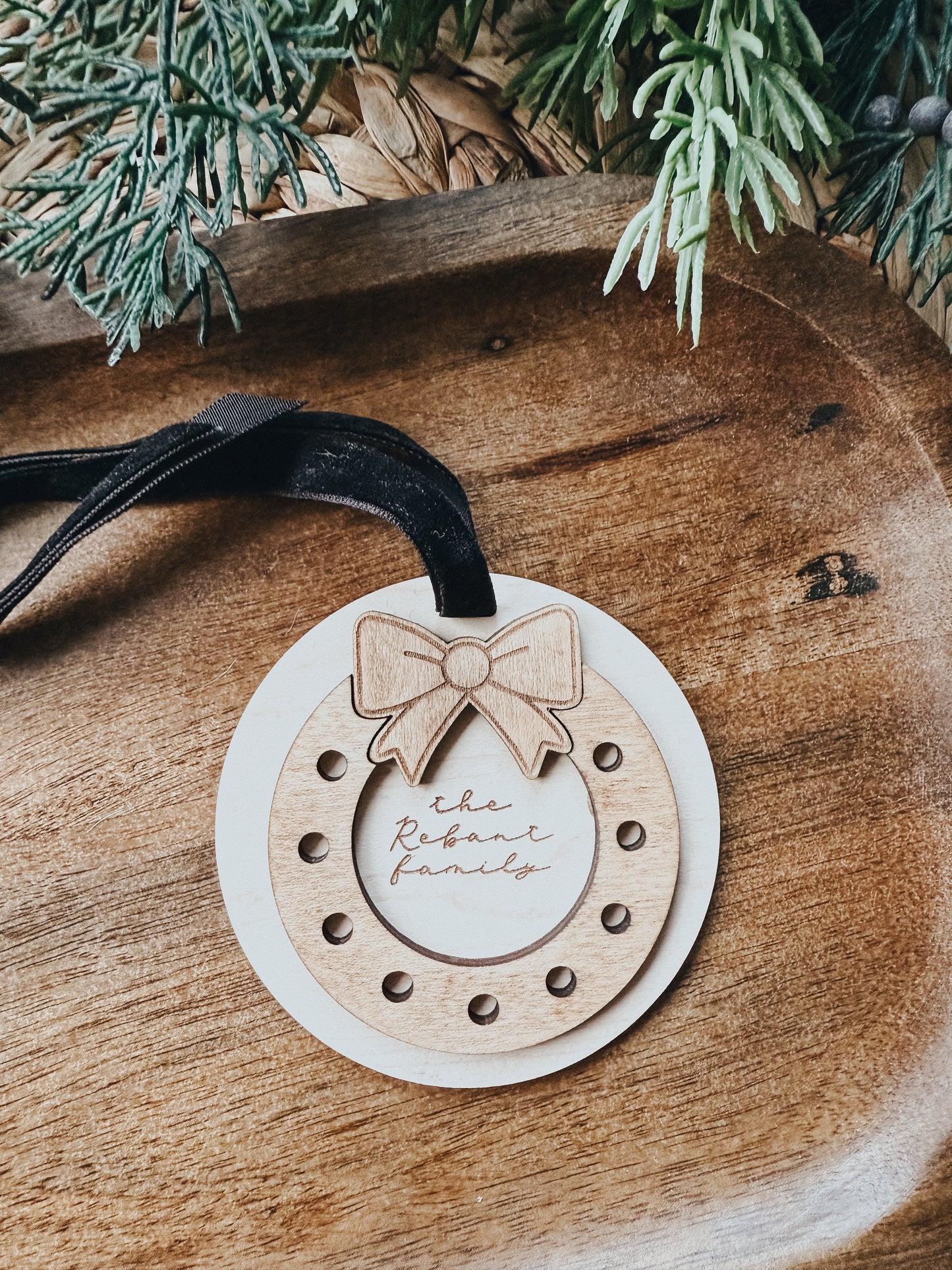 Family Wreath  | Ornament