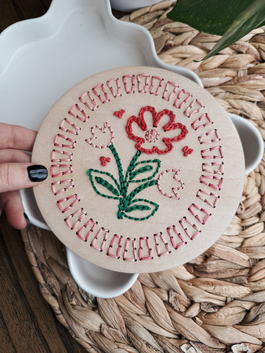Floral Border no.2 | Embroidery Kit