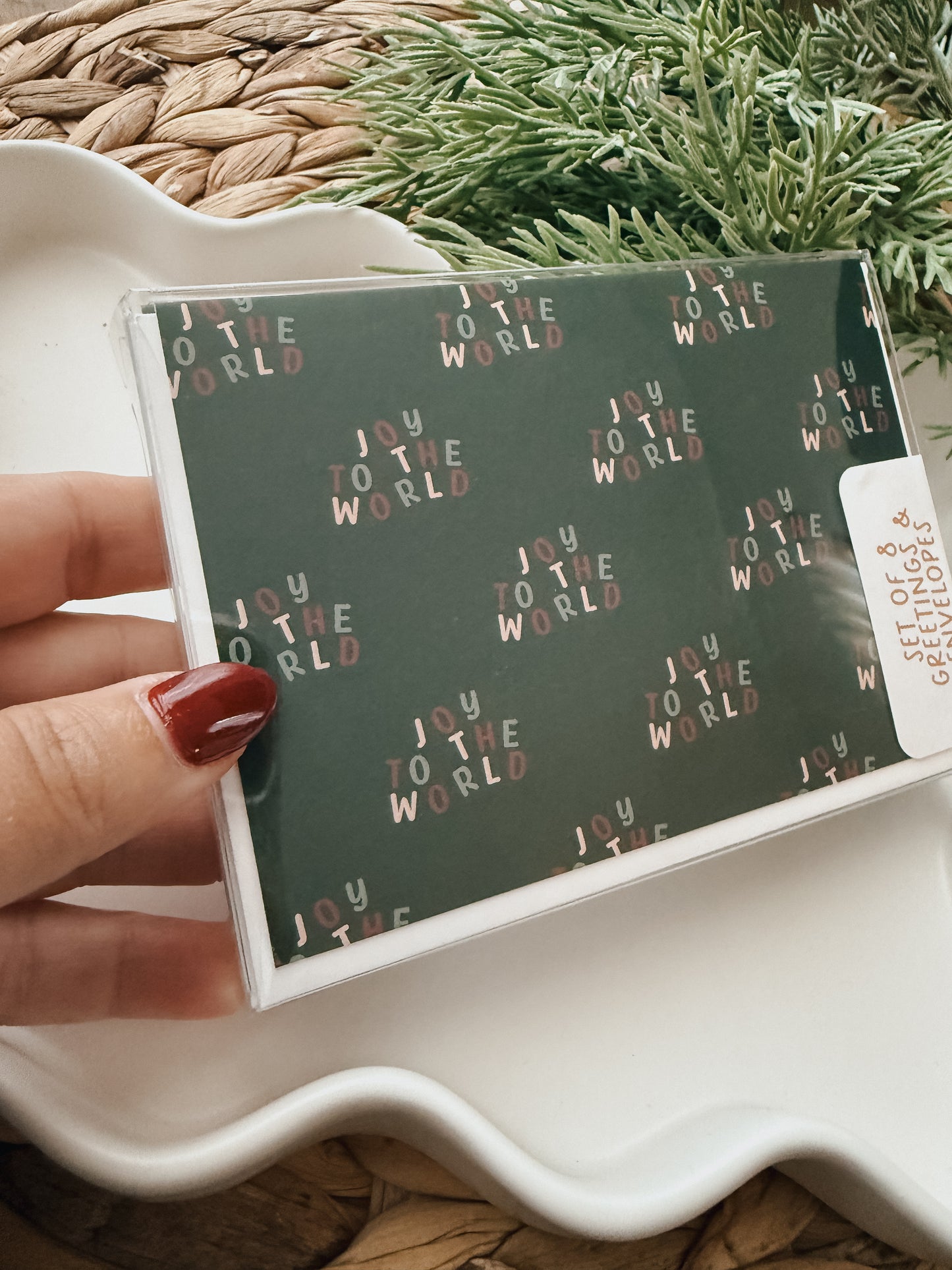 Joy to the World | Notecard Set