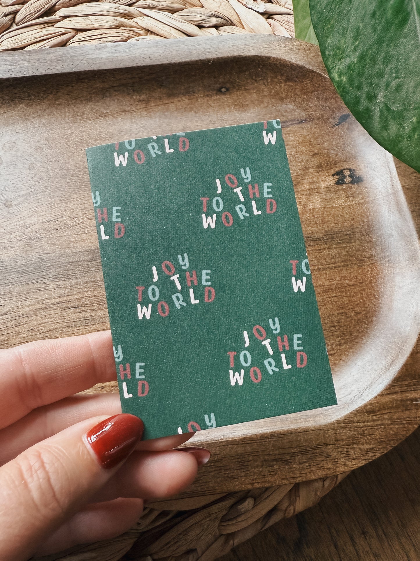 Joy to the World | Mini Note