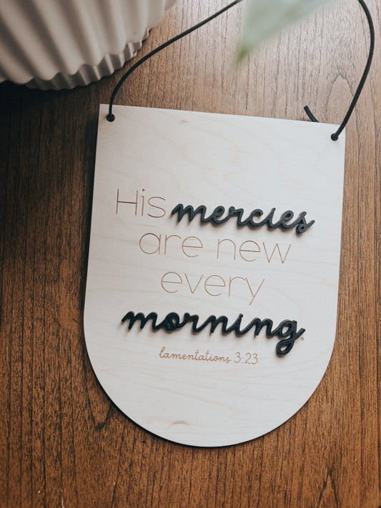 His mercies are new | Pennant