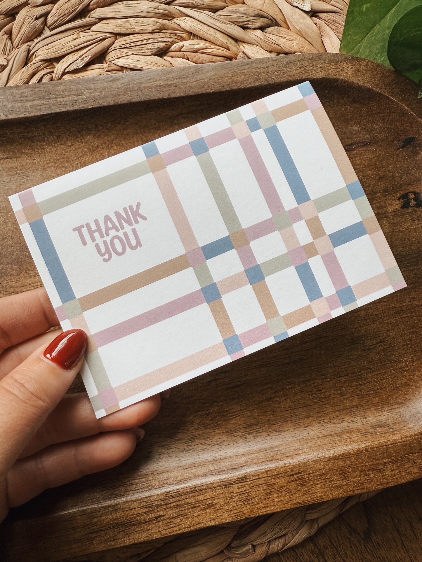 Thank You Grid | Notecard Set