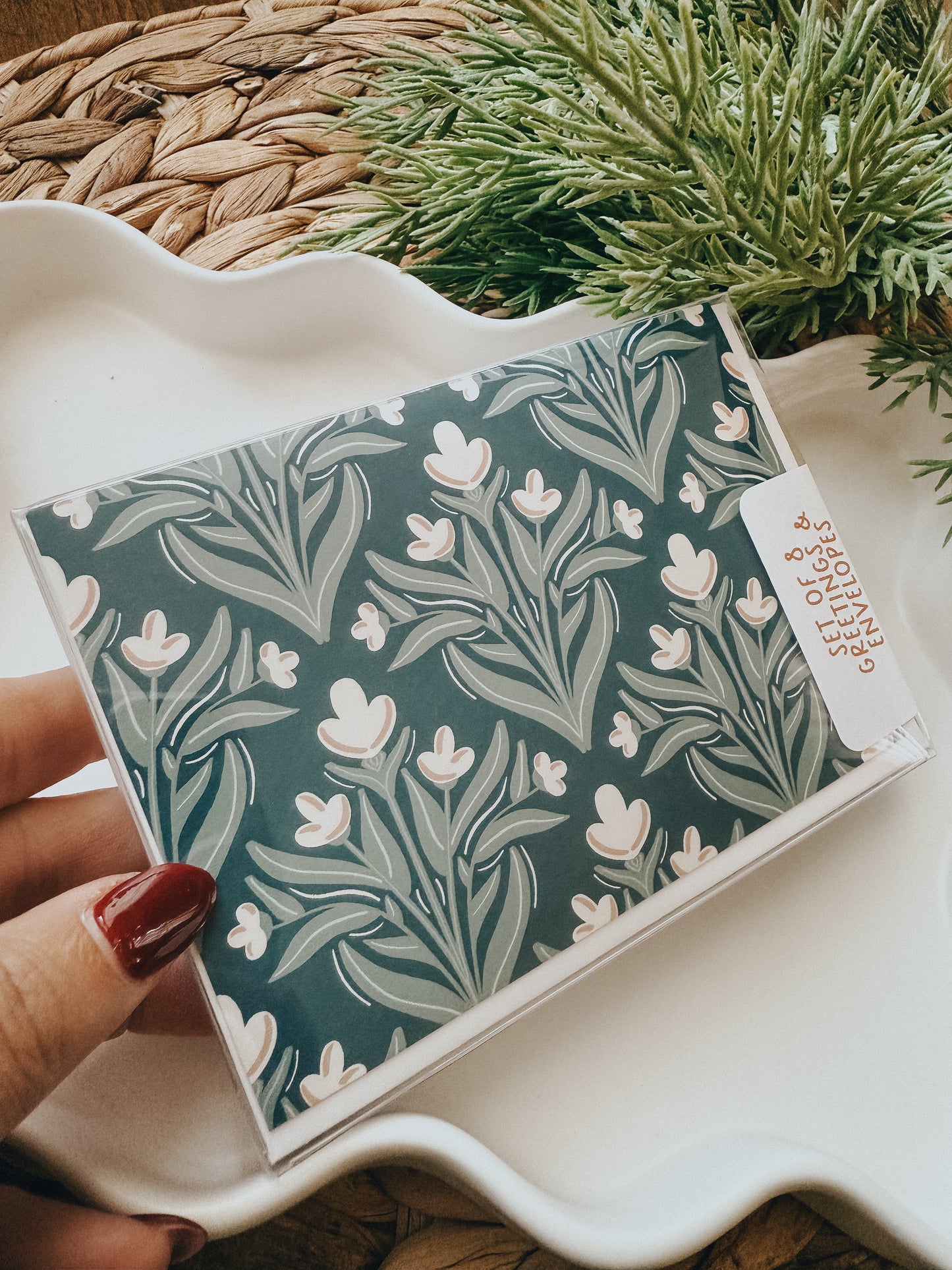Blue Floral | Notecard Set