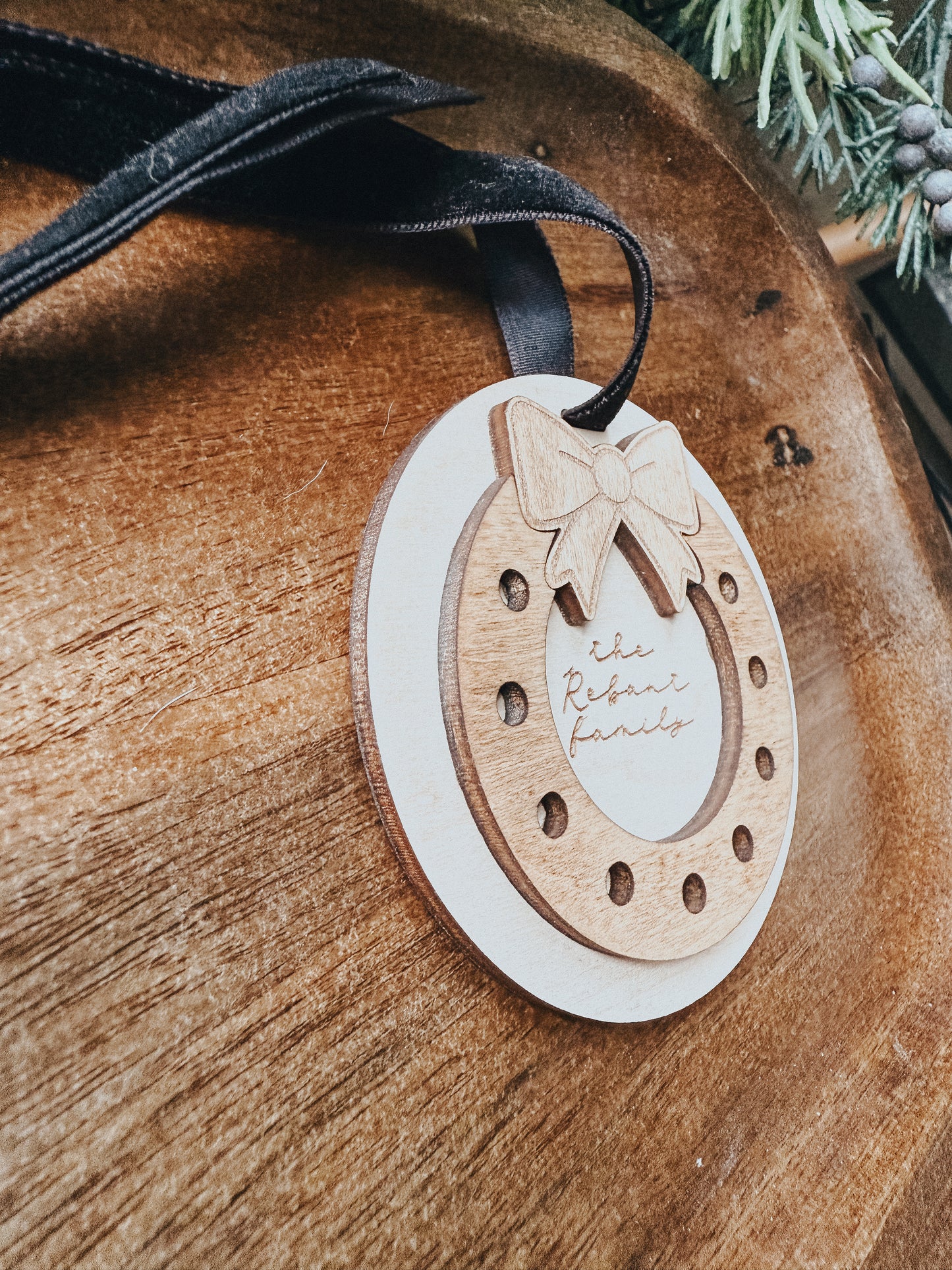 Family Wreath  | Ornament