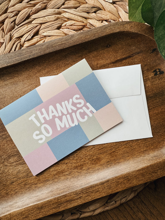 Thanks so Much | Notecard Set