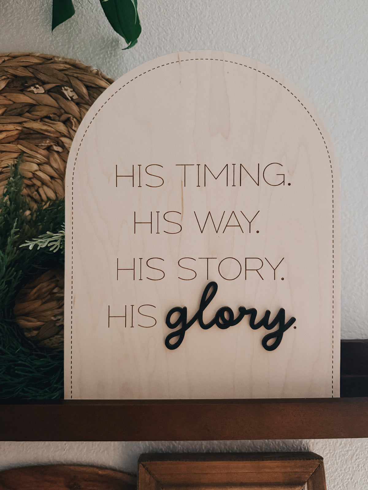 His Glory | Sign