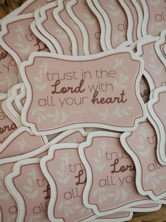 Trust in the Lord | Sticker