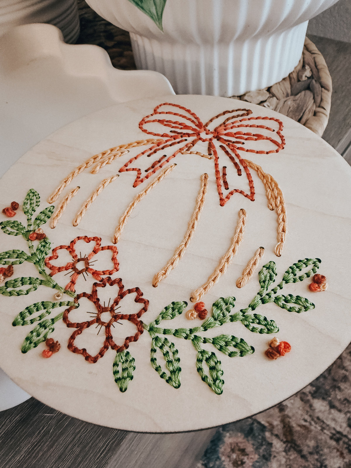 Fall Pumpkin | Embroidery Kit