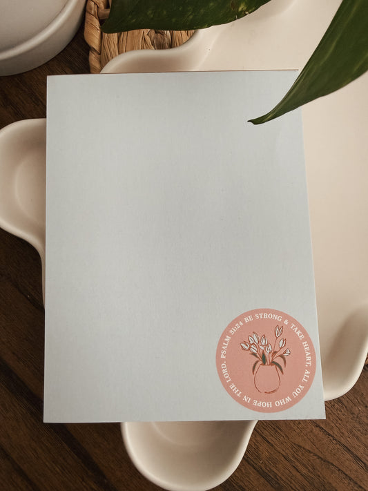 Notepad | Take Heart