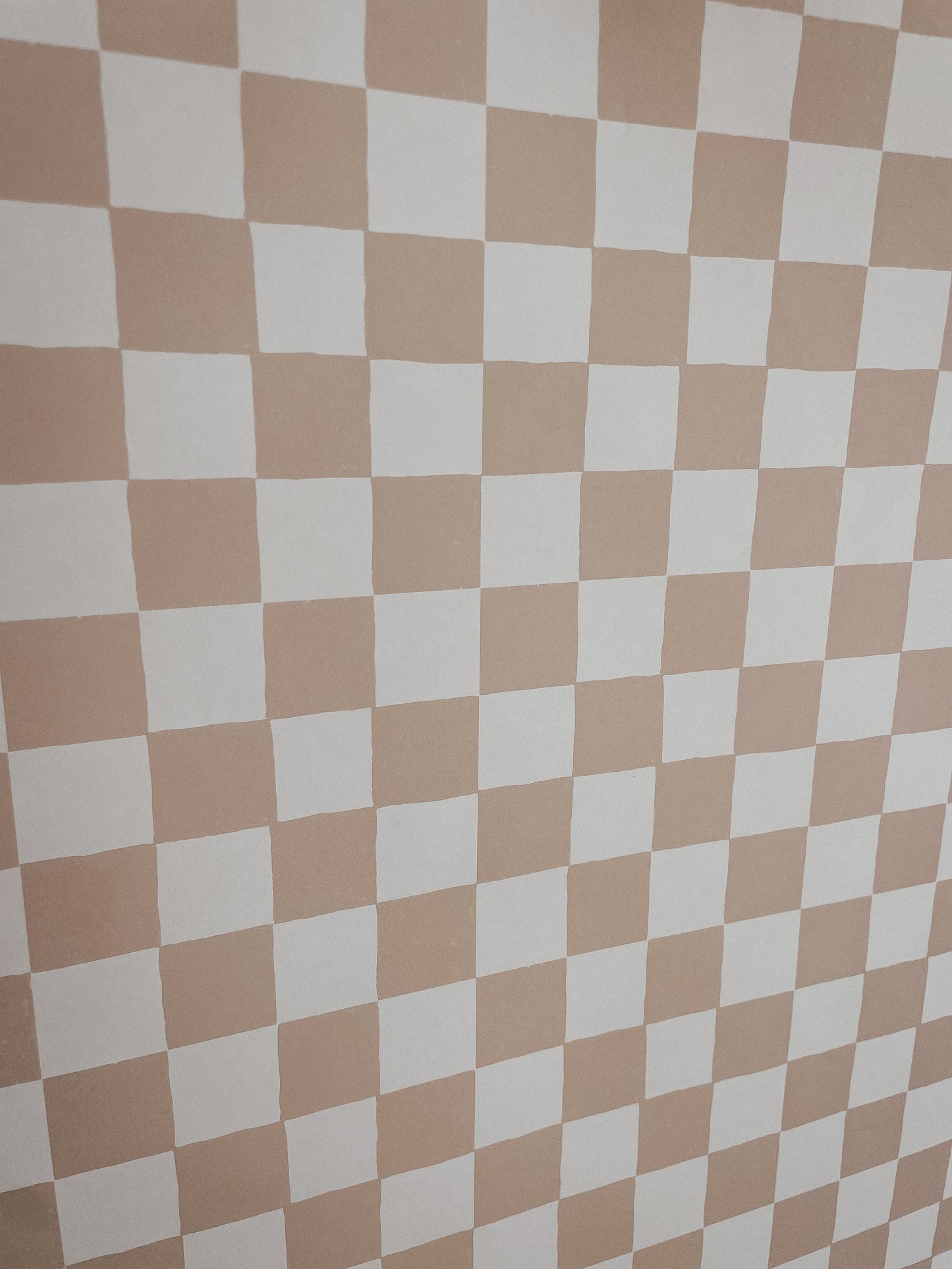 Neutral Checkered Sheet | Wrapping Paper
