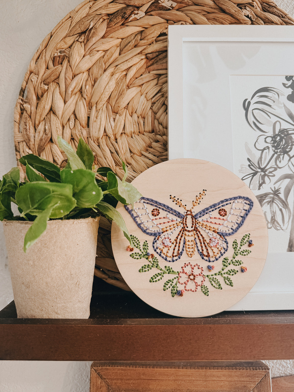 Fall Moth | Embroidery Kit