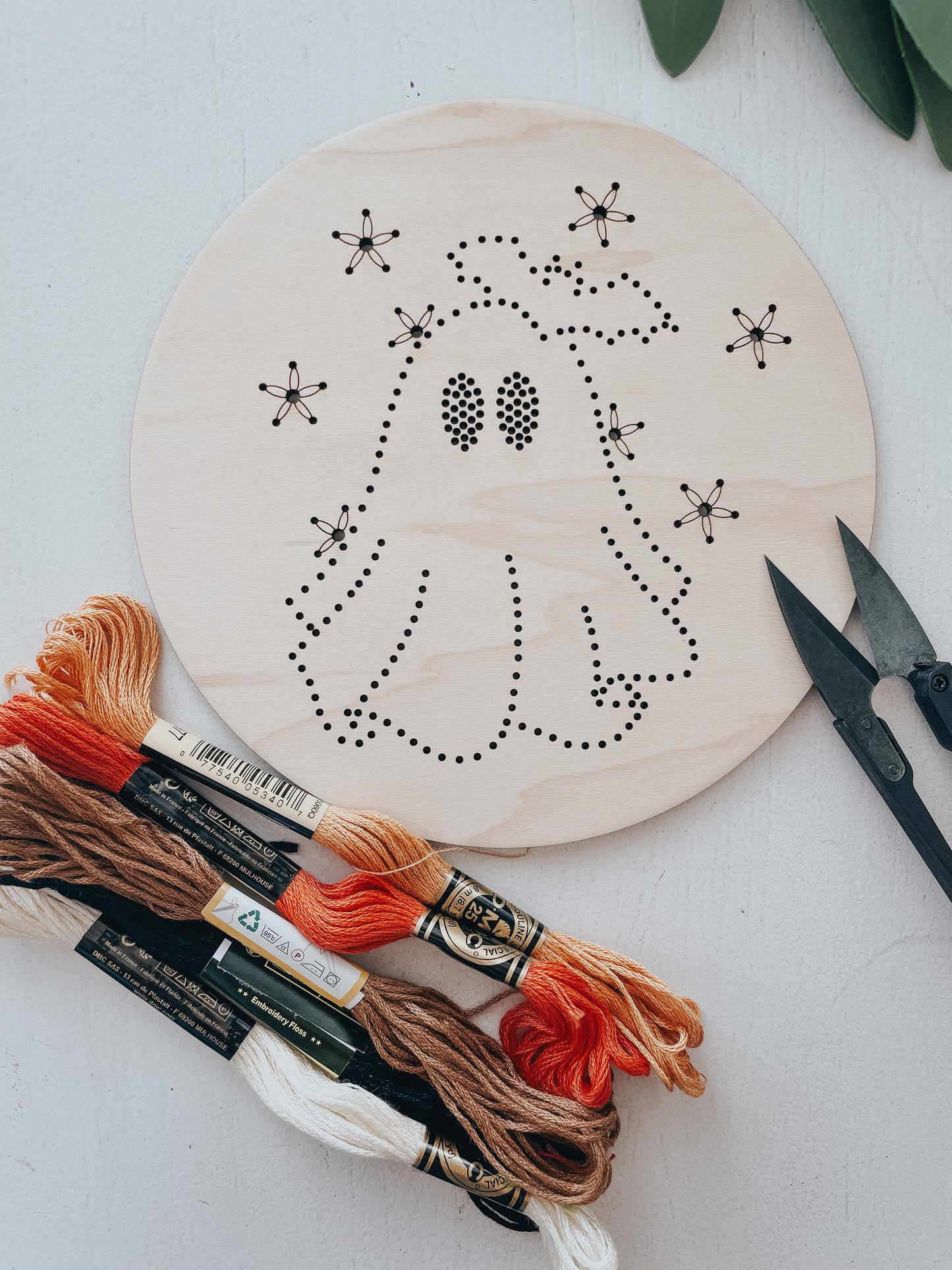 Ghostie Embroidery Kit