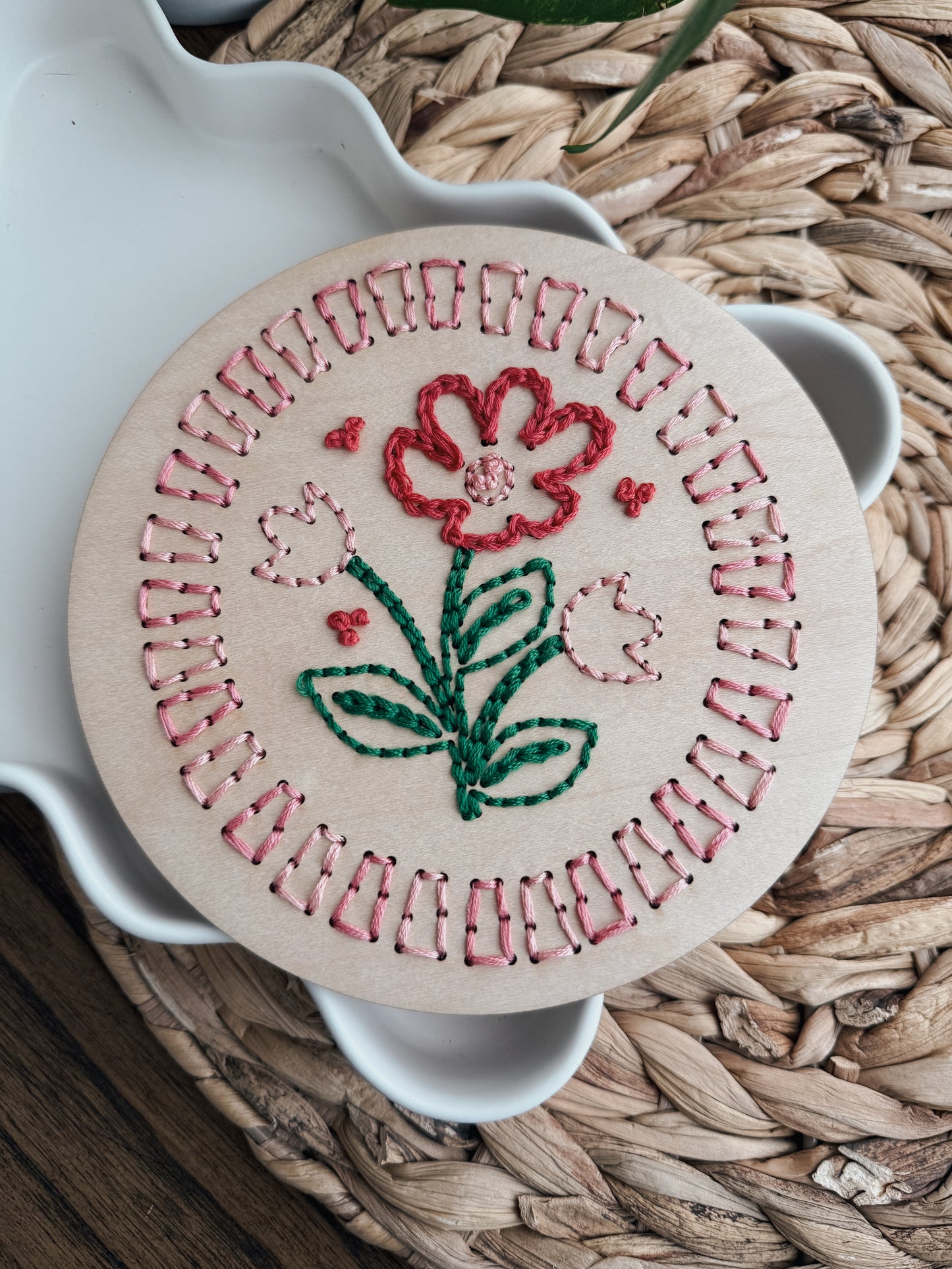 Floral Border no.2 | Embroidery Kit