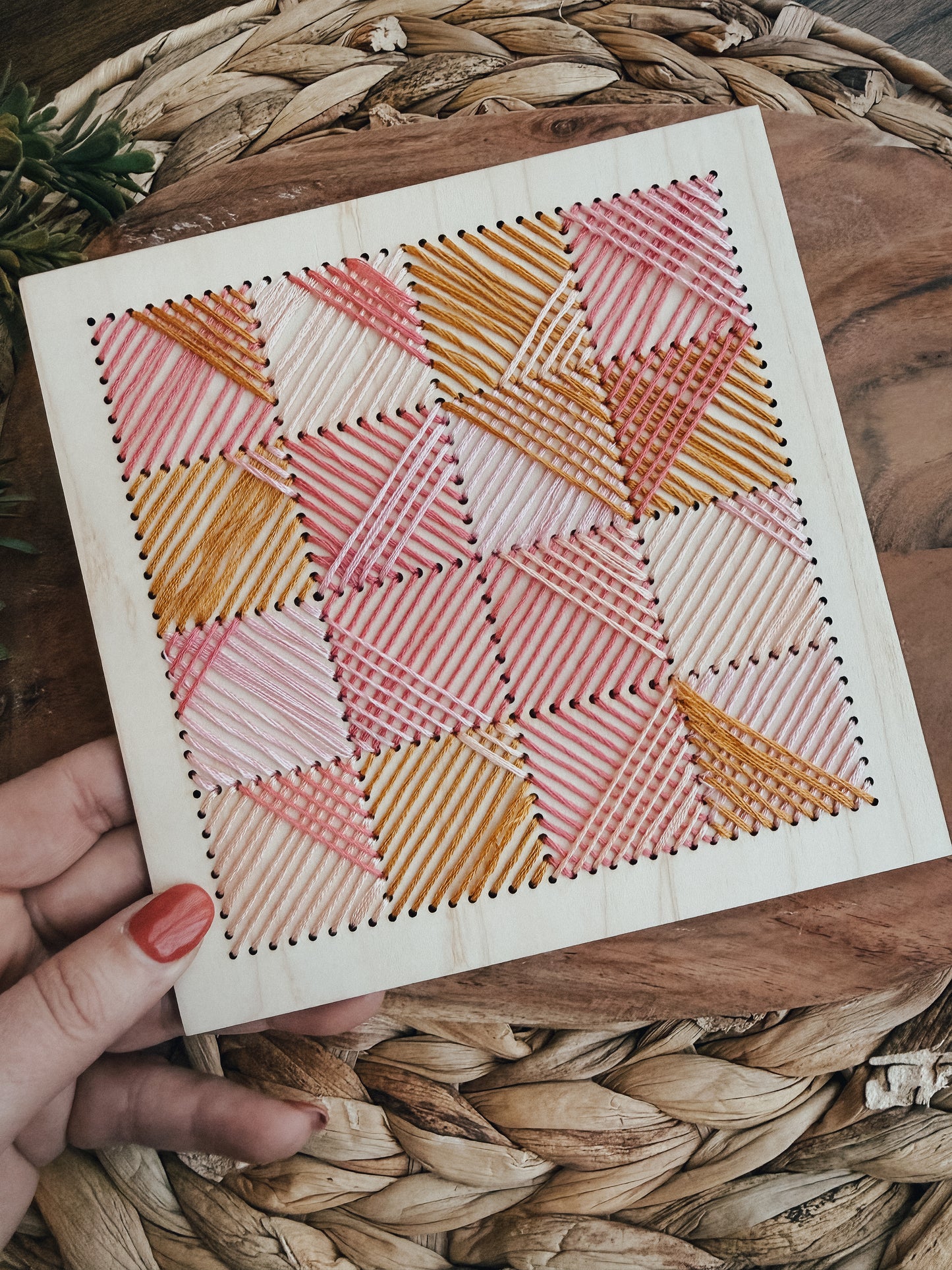 Modern Quilt Embroidery Kit