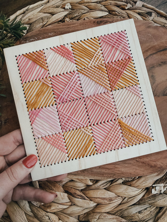 Modern Quilt Embroidery Kit