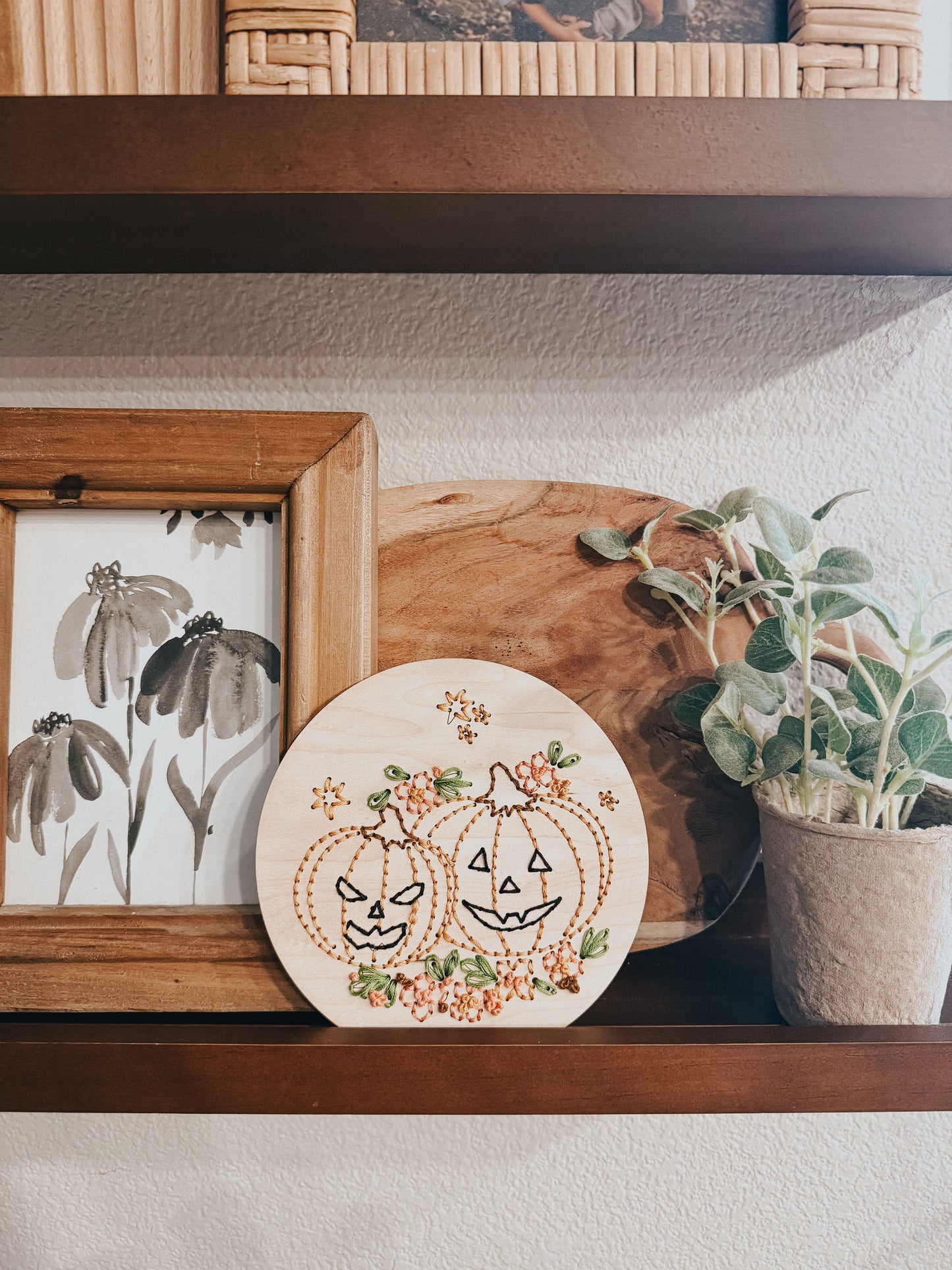 Jack-O-Lantern Embroidery | Kit