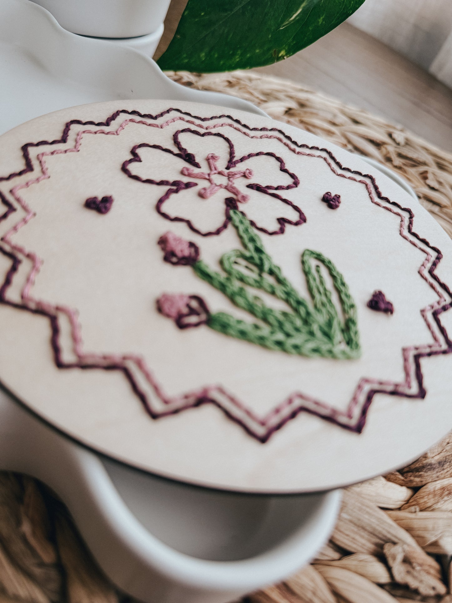 Floral Border no.3 | Embroidery Kit