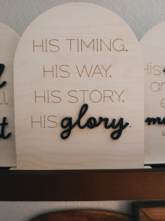 His Glory | Arch