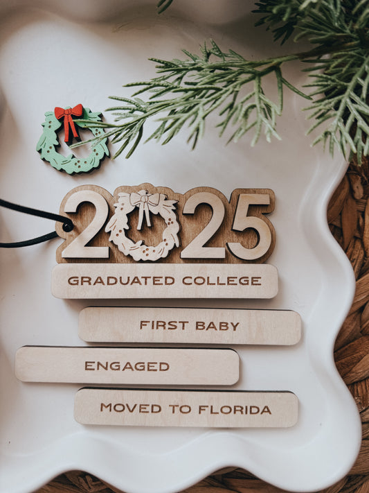 Milestones 2025 | Ornament