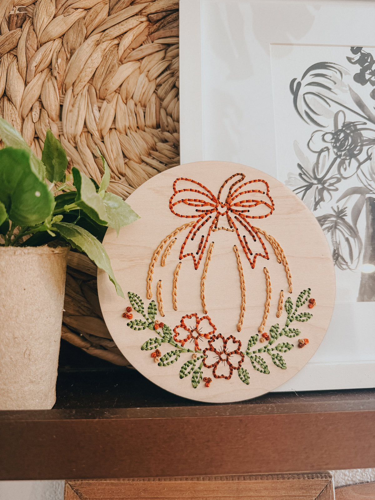 Fall Pumpkin | Embroidery Kit
