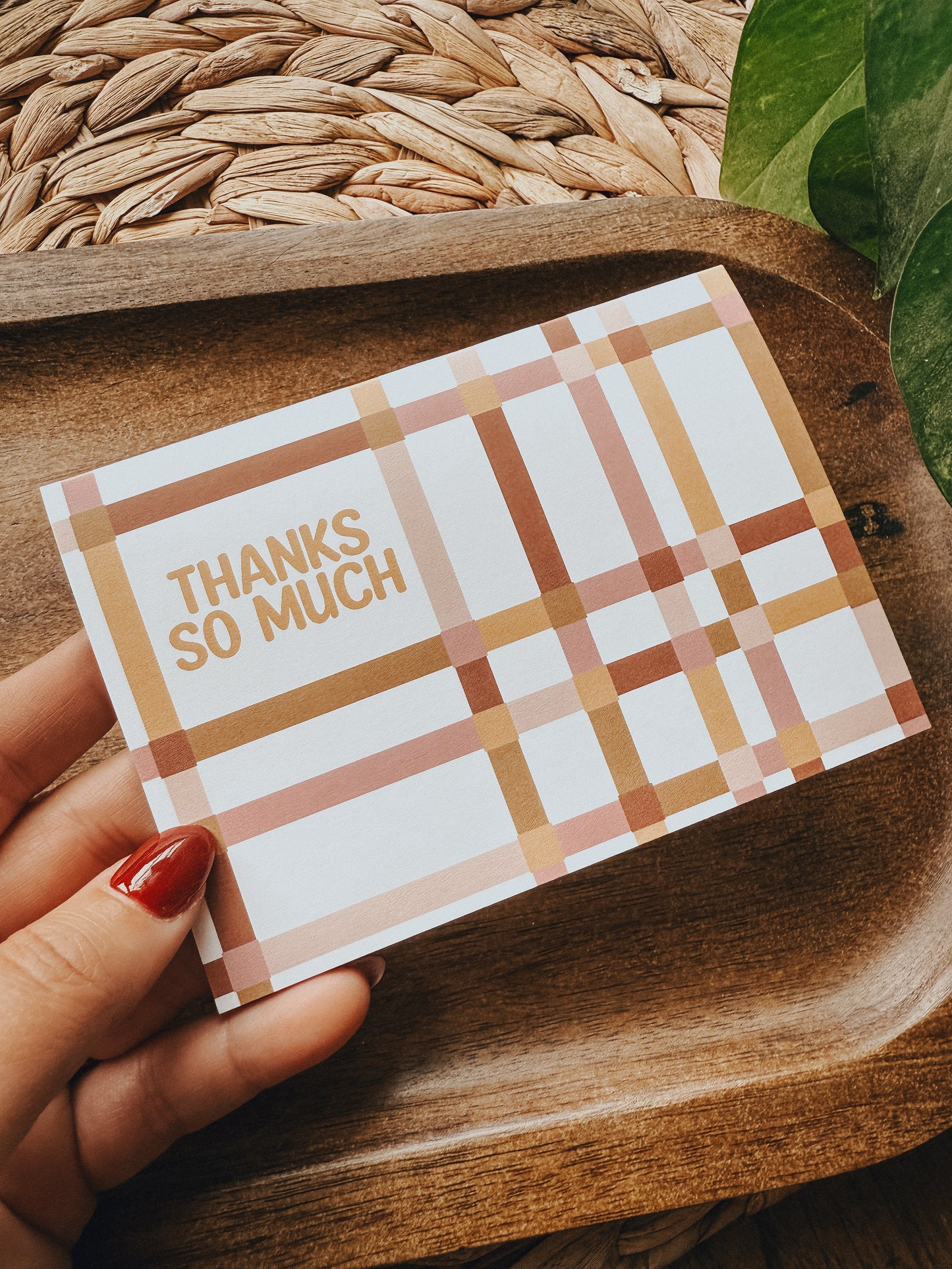 Thanks so Much Grid | Notecard Set