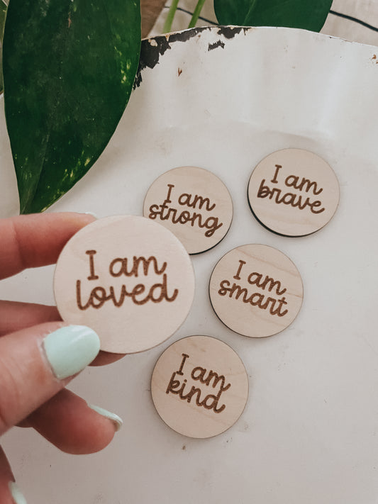 I am Token | 1.5" Set