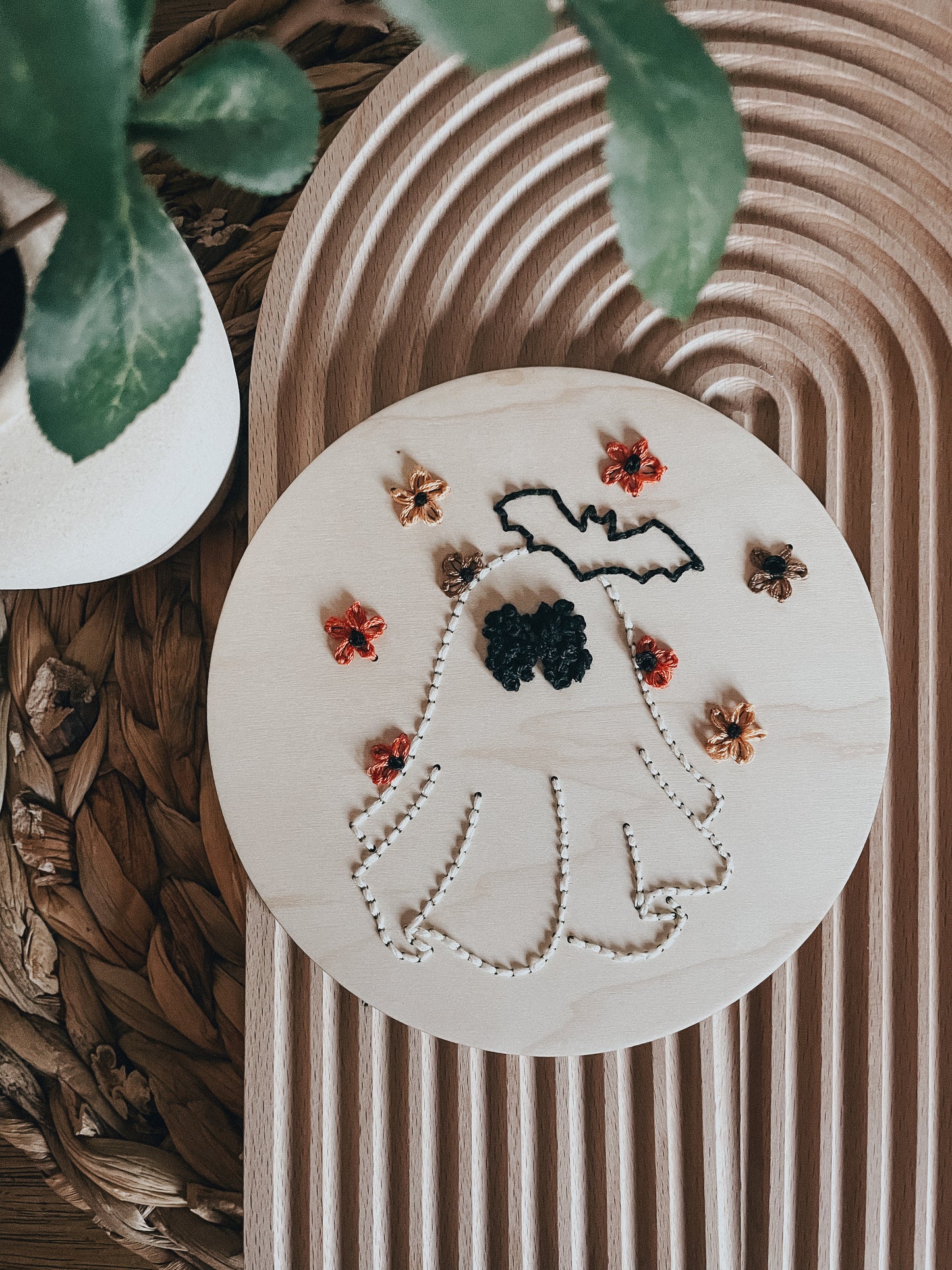 Ghostie Embroidery Kit