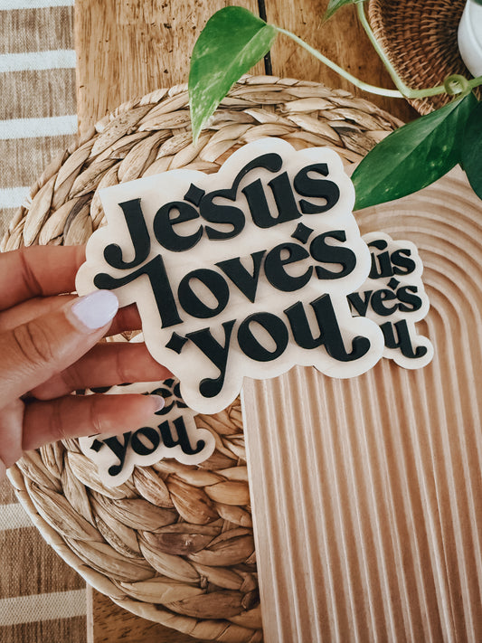 Jesus loves you | Magnet