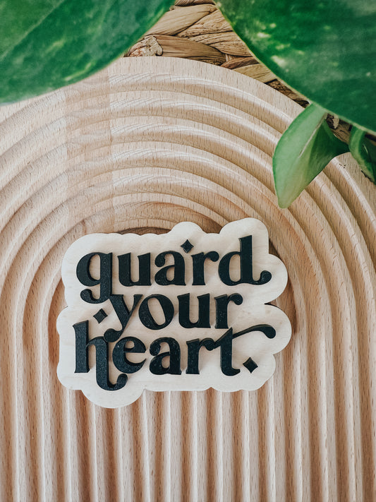 guard your heart | Magnet