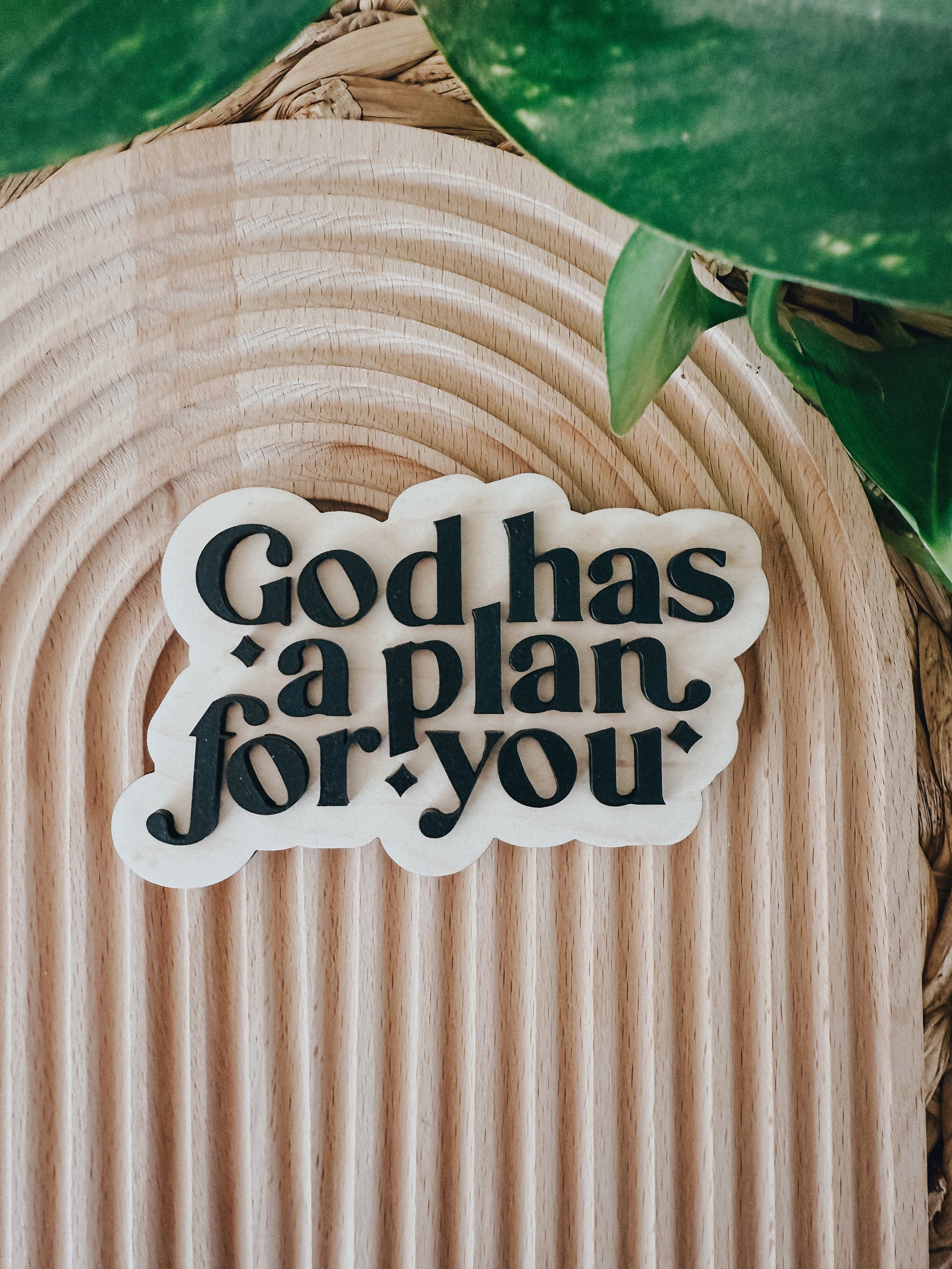 God has a plan for you | Magnet