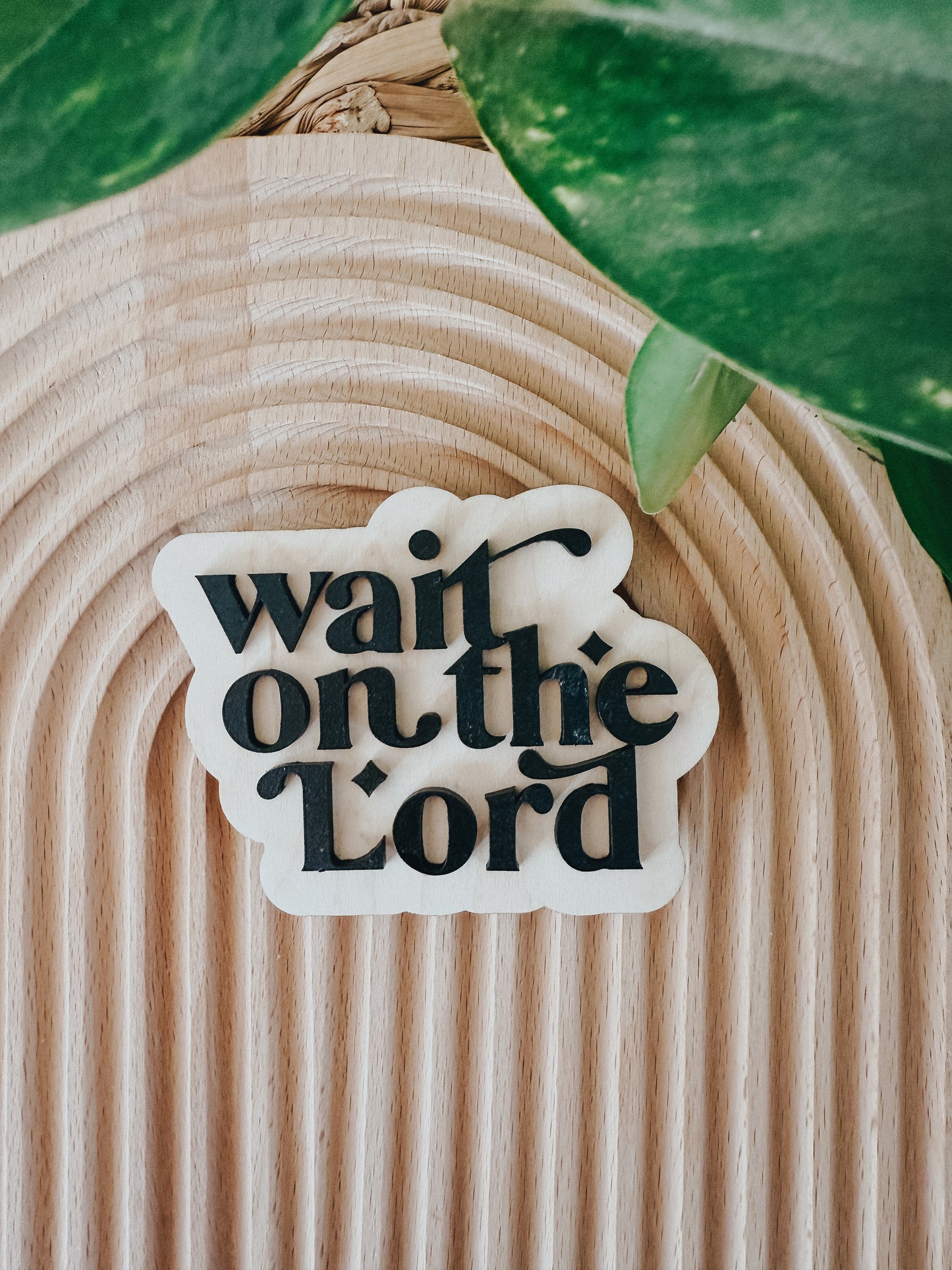 wait on the Lord | Magnet