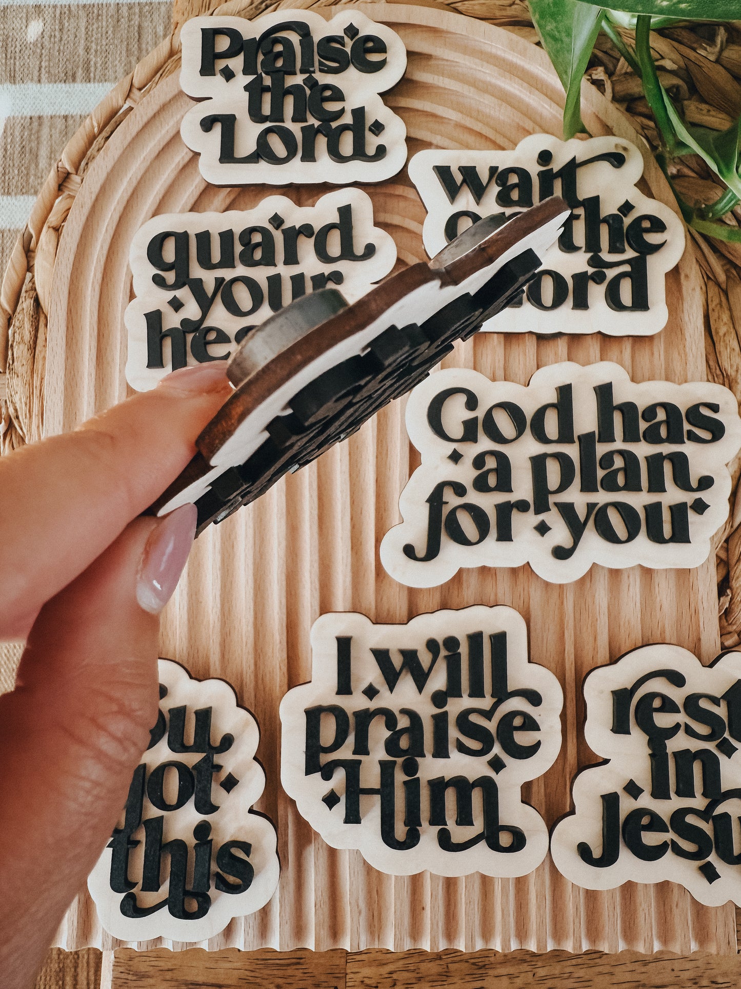 wait on the Lord | Magnet