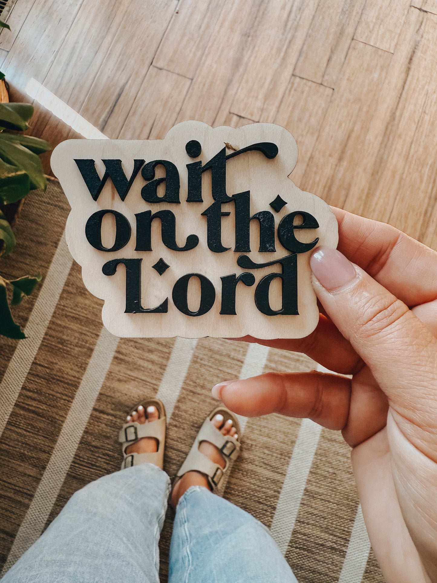 wait on the Lord | Magnet