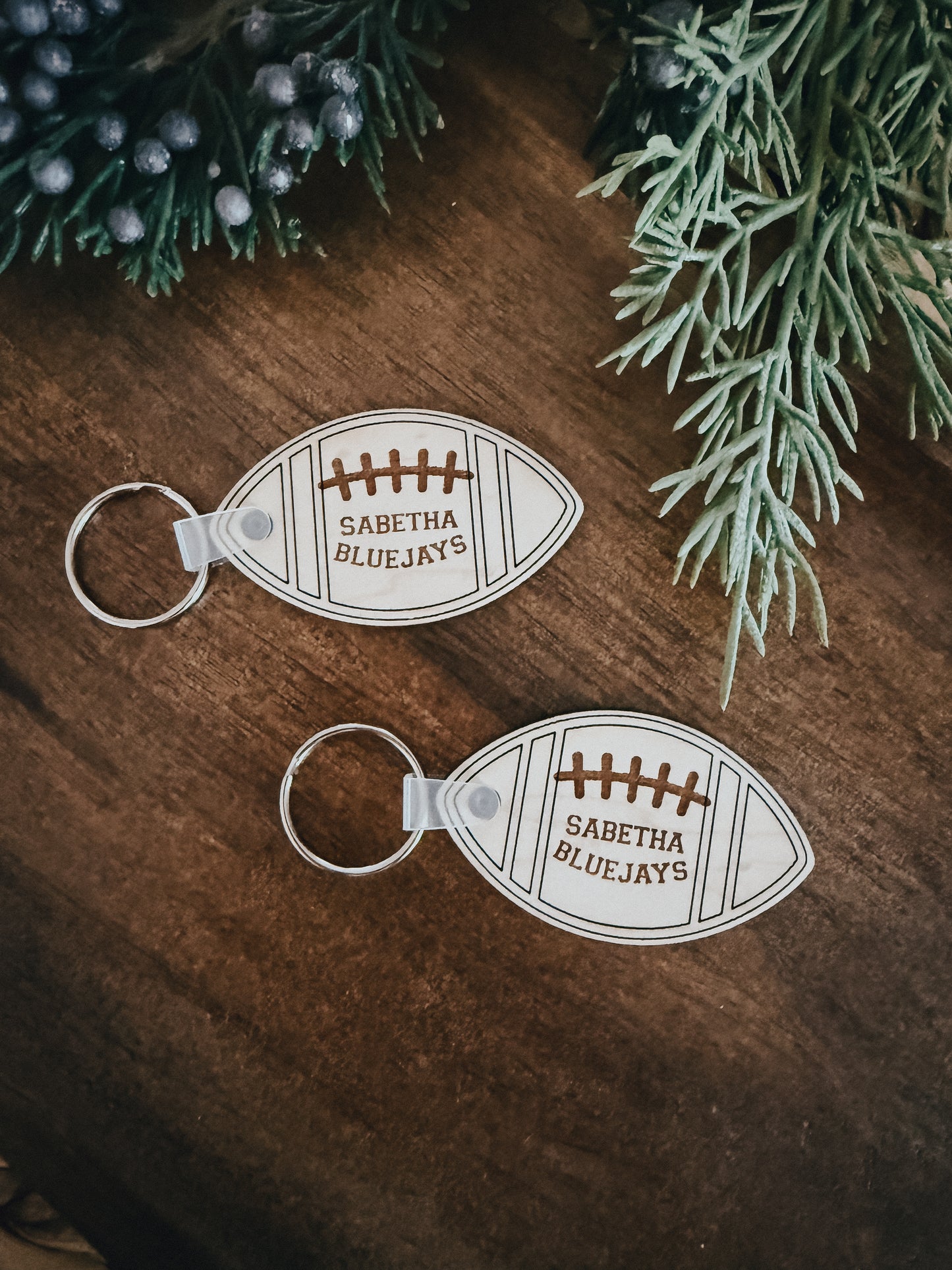 Custom Football | Keychain