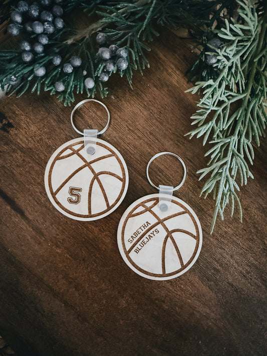 Custom Basketball | Keychain