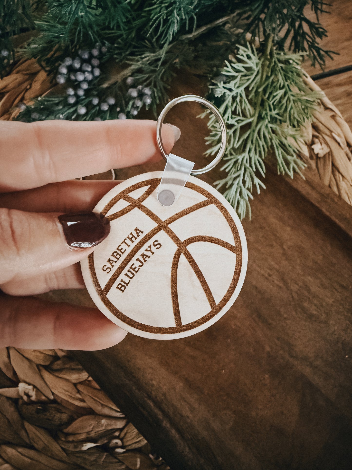 Custom Basketball | Keychain