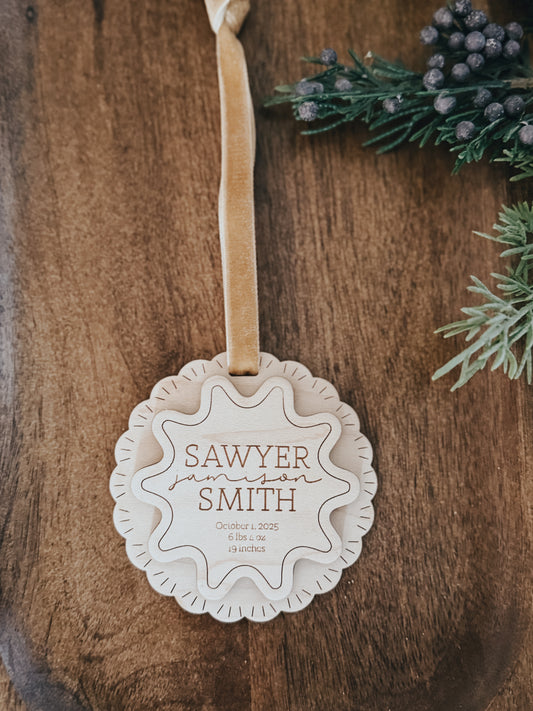 New Baby 2025  | Ornament