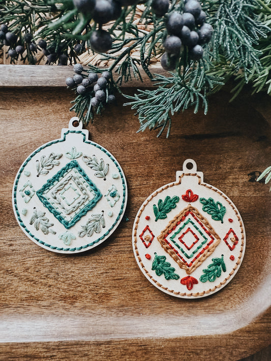 Ornament 1  | Embroidery Kit