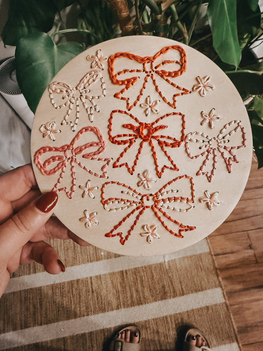 Bows Embroidery | Kit