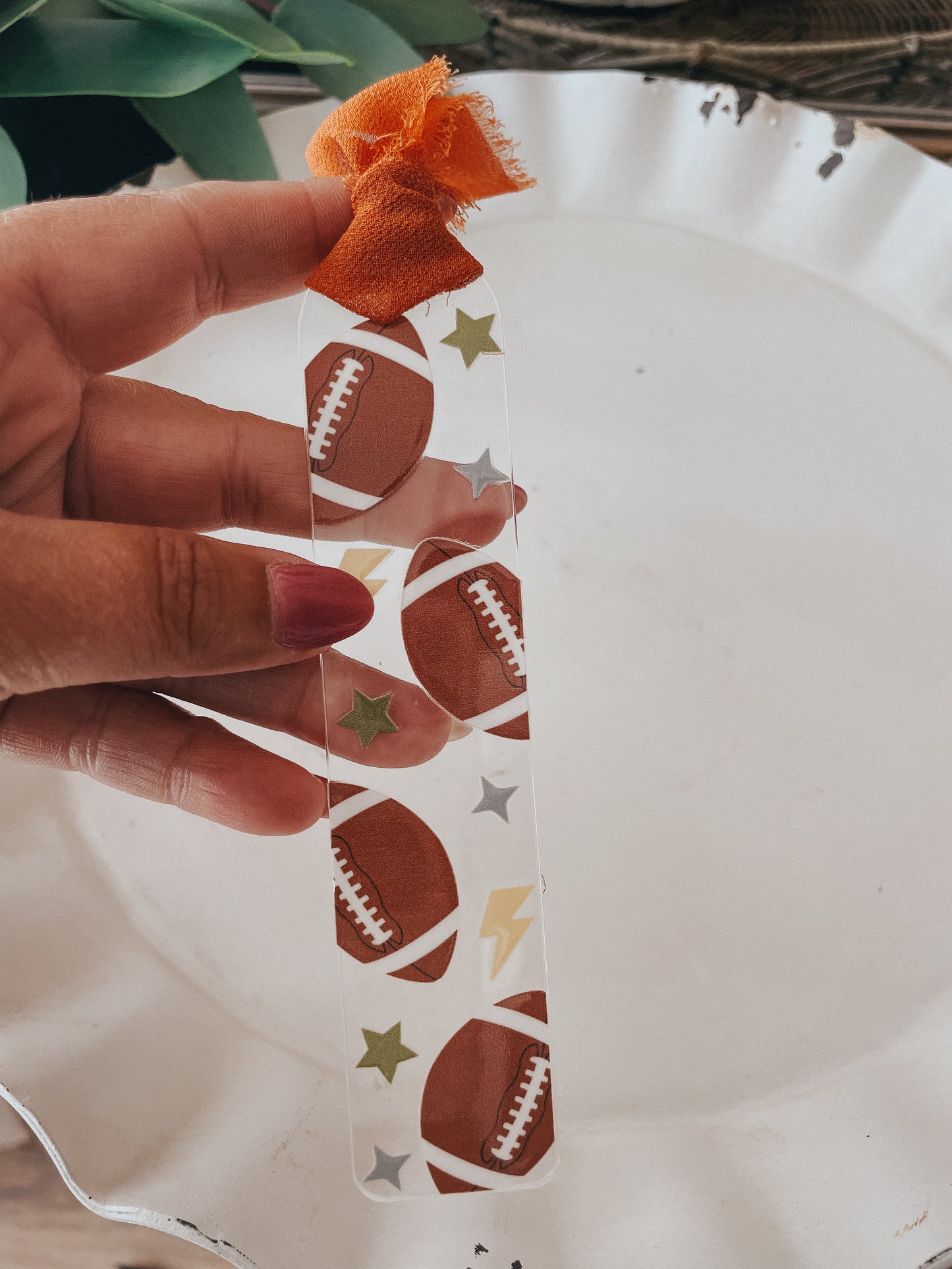 Football Bookmark | Acrylic