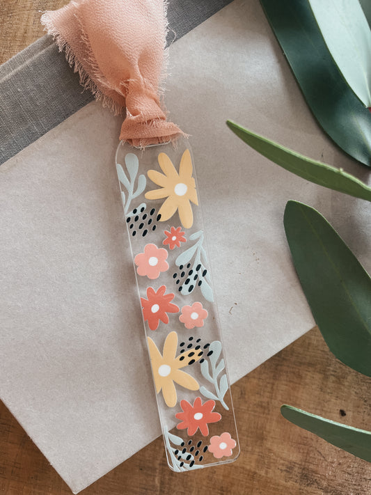 Wildflower Bookmark | Acrylic