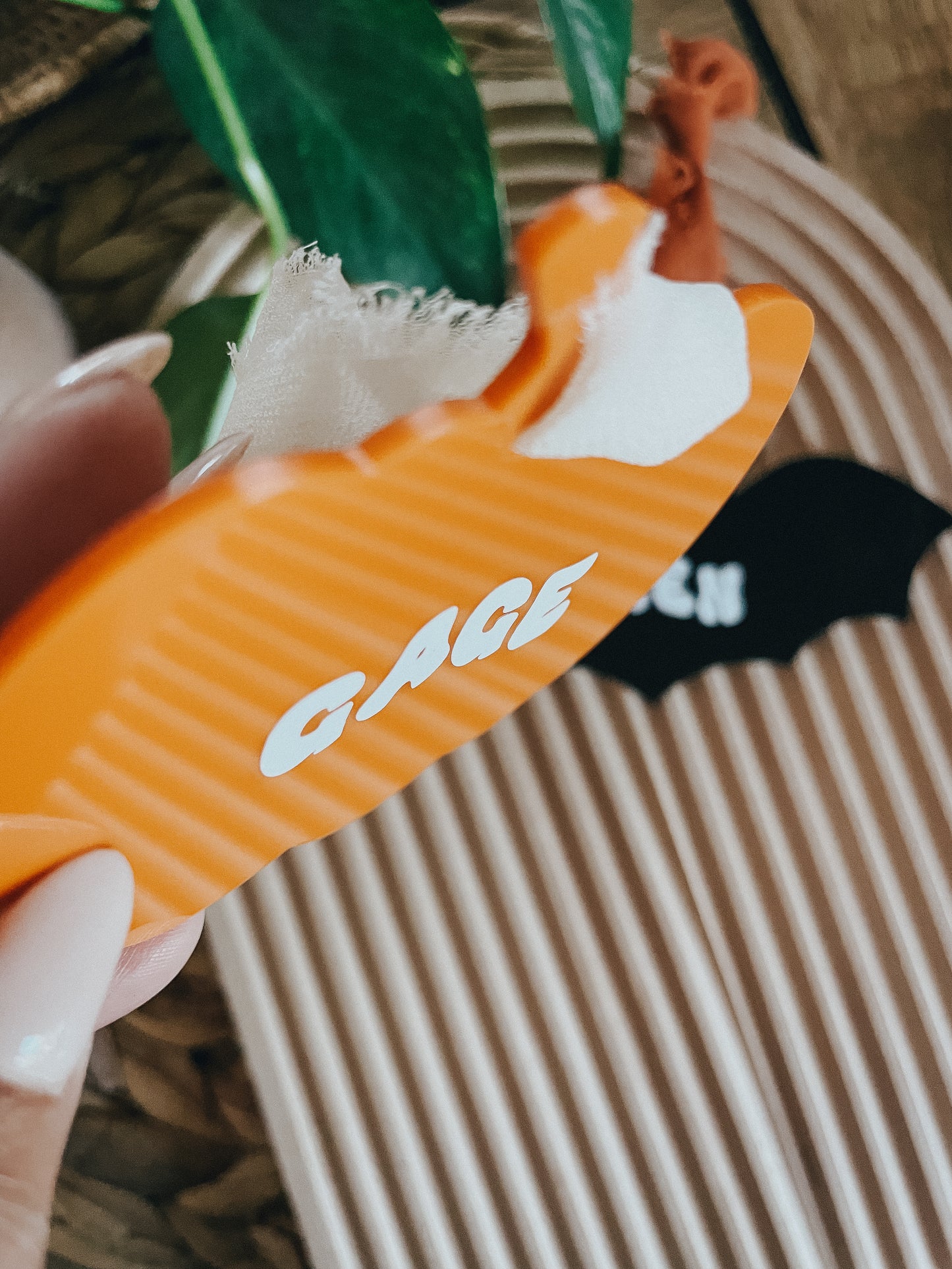 Boo | Acrylic Tag