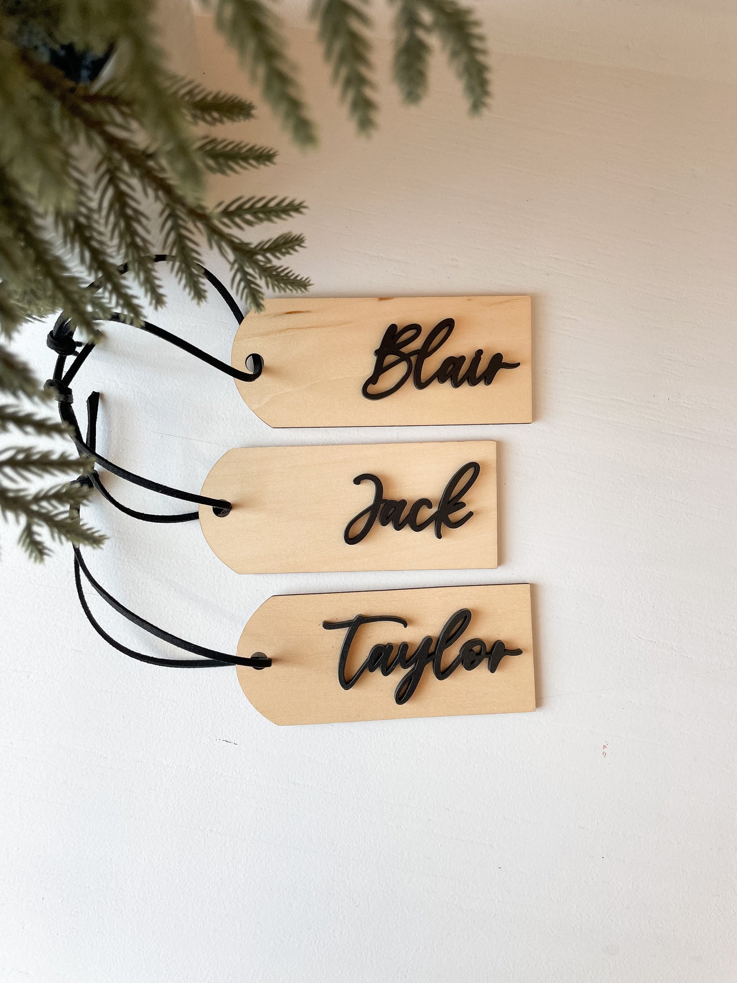 Name Tag | Black