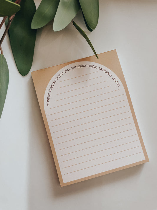 Notepad | Mustard Arch