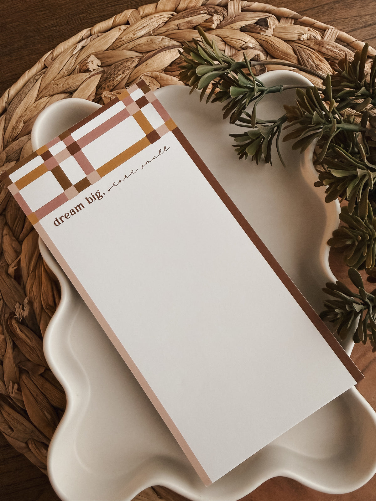 Notepad | Dream Big, Start Small