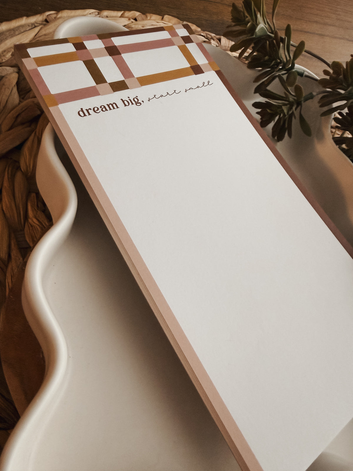 Notepad | Dream Big, Start Small